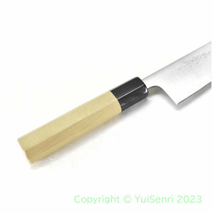 Yoshihiro Aogami Super Bunka - Carbon Steel Chef's Bunka with High Edge Retention, Magnolia Handle