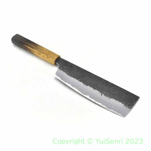 Sakai Takayuki Blue Steel #2 Homura GUREN Edo Style Nakiri 180 mm