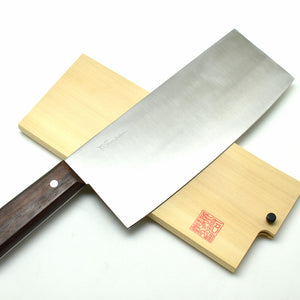 Yoshihiro Hi-Carbon Japan Steel(SK-4), HGB Chinese Cleaver 220 mm