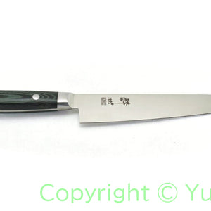 Suisin Premium INOX  Paring Knife 150 mm My Carta Handle Green