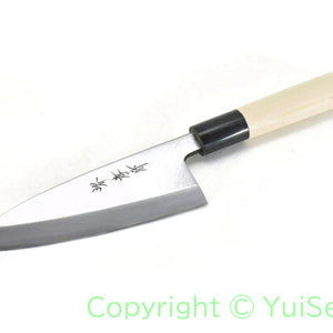 Sakai Takayuki Left Handed White Steel KASUMITOGI Professional Deba