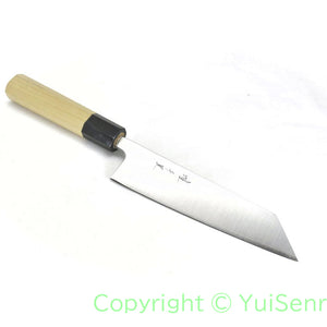 YuiSenri GINSAN /Silver #3 Stainelss Japanese Style Bunka /Kengata Santoku 170 mm