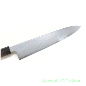 YuiSenri Blue Steel #1 SUMINAGASHI Gyuto with Octagonal Elm Handle