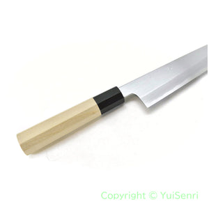 YuiSenri White Steel #2 Professional Gyuto, forged by Satoshi Nakagawa