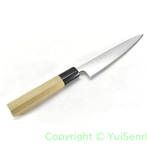 Yoshihiro Aogami Super Clad Paring Knife Octagonal Magnolia Handle