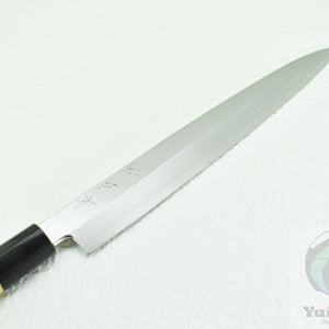 Sakai Kikumori GINSAN Silver Steel #3 Professional Stainless Yanagiba