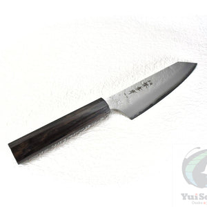 Sakai Takayuki VG-10 Nashiji Finish Japanese Style Kengata Santoku/Bunka 160 mm