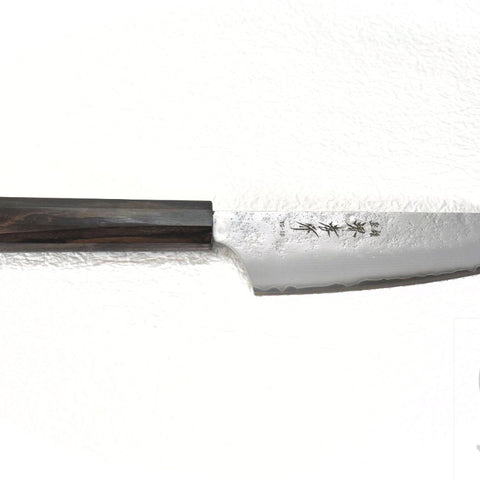 Sakai Takayuki VG-10 Nashiji Finish Japanese Style Kengata Santoku/Bunka 160 mm