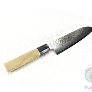 Sakai Takayuki 45 Layers Hammered Damascus Japanese Style Santoku