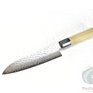 Sakai Takayuki 45 Layers Hammered Damascus Japanese Style Santoku