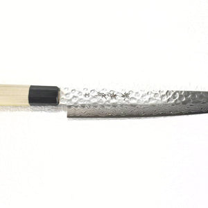 Sakai Takayuki 45 Layers Hammered Damascus Japanese Style Sujihiki