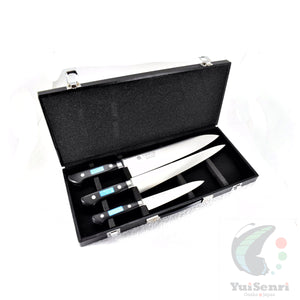 Sakai Takayuki GIFT BOX 3 Knife Set (INOX Gyuto, Sujihiki & Paring)