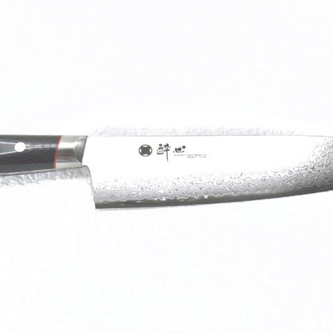 Suisin VG-10 33 Layers Nickel Damascus Gyuto / My Carta Handle Black
