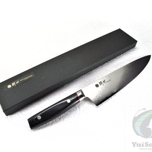 Suisin VG-10 33 Layers Nickel Damascus Gyuto / My Carta Handle Black
