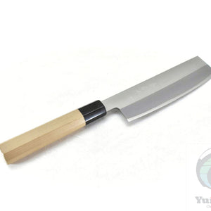 Yoshihiro Powdered High Speed Steel HAP40 Clad Nakiri 180 mm