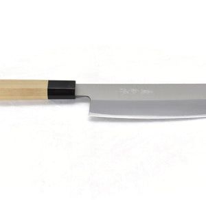 Yoshihiro Powdered High Speed Steel HAP40 Clad Nakiri 180 mm