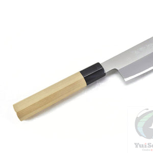 Yoshihiro Powdered High Speed Steel HAP40 Clad Nakiri 180 mm
