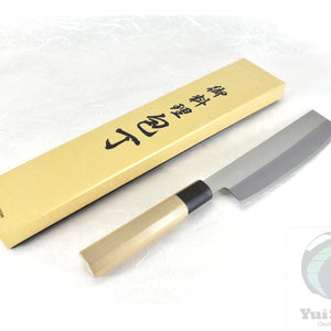 Yoshihiro Powdered High Speed Steel HAP40 Clad Nakiri 180 mm