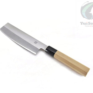 Yoshihiro Powdered High Speed Steel HAP40 Clad Nakiri 180 mm