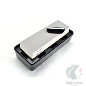 NANIWA Kirelu Household Combination Whetstone & Case/Base with Guide Clip