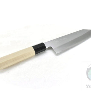 YuiSenri White Steel #2 Professional Kengata Santoku 170 mm, forged by Satoshi Nakagawa