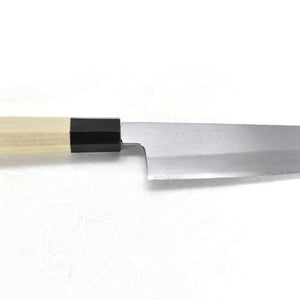 YuiSenri White Steel #2 Professional Kengata Santoku 170 mm, forged by Satoshi Nakagawa