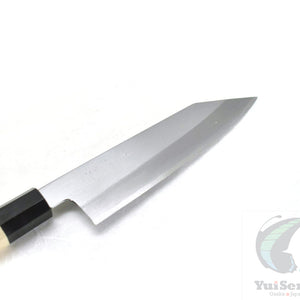 YuiSenri White Steel #2 Professional Kengata Santoku 170 mm, forged by Satoshi Nakagawa