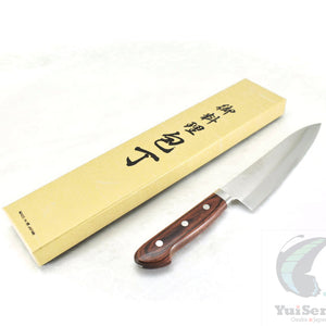 Yoshihiro VG-1 GOLD Stainless Clad Steel HGW Gyuto 180 mm