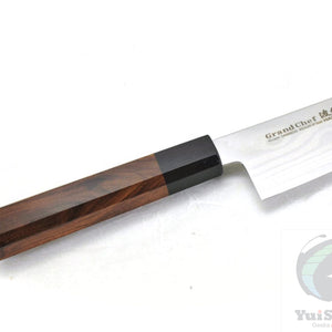 Sakai Takayuki GRAND CHEF HAMON 45 Layers Damascus BOHLER SP Steel Santoku 170 mm