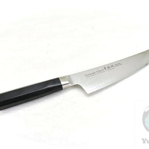 Sakai Takayuki GRAND CHEF SEIGAIHA 45 Layers Damascus BOHLER SP Steel Kengata Gyuto 190 mm