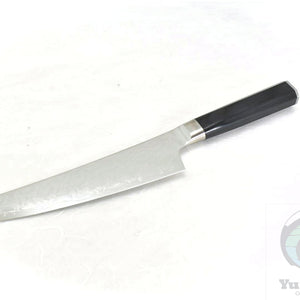 Sakai Takayuki GRAND CHEF SEIGAIHA 45 Layers Damascus BOHLER SP Steel Kengata Gyuto 190 mm