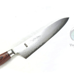 Yoshihiro VG-10 17 Layers Damascus Gyuto 210 mm