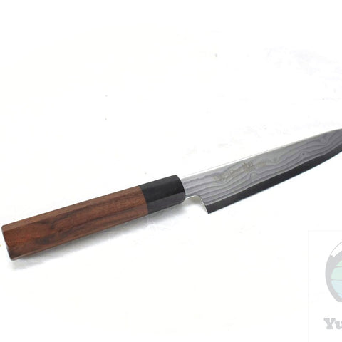 Sakai Takayuki GRAND CHEF HAMON 45 Layers Damascus BOHLER SP Steel Paring Knife 150 mm