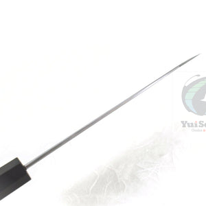 YuiSenri Blue Steel #1 Professional Kengata Santoku 180 mm, forged by Satoshi Nakagawa