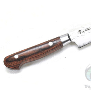 Sakai Takayuki VG-10 33 Layers Hammered Damascus Paring Knife - Stainless Steel Chef's Petty Knife with Excellent Balance of Sharpness and Durability