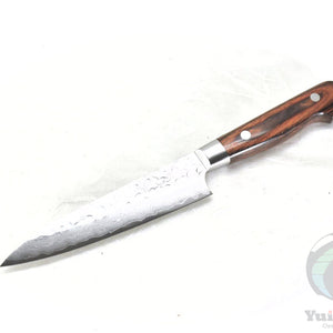 Sakai Takayuki VG-10 33 Layers Hammered Damascus Paring Knife - Stainless Steel Chef's Petty Knife with Excellent Balance of Sharpness and Durability
