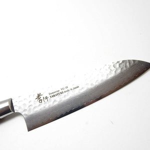 Sakai Takayuki VG-10 33 Layers Hammered Damascus Santoku 180 mm