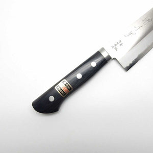 YuiSenri Aogami (Blue Steel) HON Warikomi Chef's Santoku 165 mm