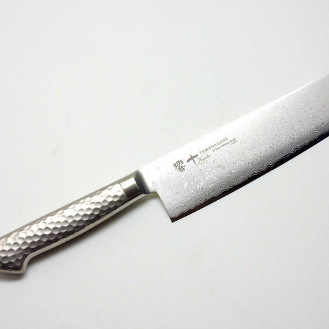Tamahagane Bamboo 3-Layer Stainless Japanese Chef's Paring Knife 90mm