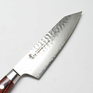 Sakai Takayuki VG-10 33 Layers Hammered Damascus Kengata Santoku/Bunka