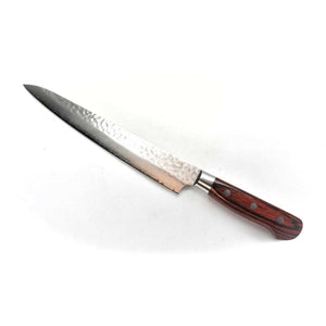 Sakai Takayuki VG-10 33 Layers Hammered Damascus Sujihiki 240 mm