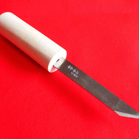 Japanese Chef's tool, Stainless Oyster Knife with Wooden Handle