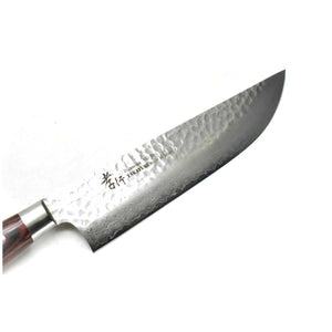 Sakai Takayuki VG-10 33 Layers Hammered Damascus Butcher Knife 210 mm