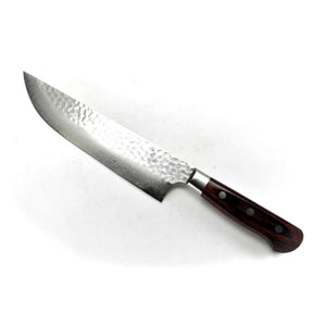 Sakai Takayuki VG-10 33 Layers Hammered Damascus Butcher Knife 210 mm