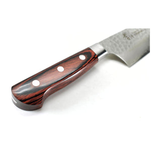 Sakai Takayuki VG-10 33 Layers Hammered Damascus Butcher Knife 210 mm