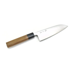 YuiSenri Aogami Super Clad Japanese Style Santoku 165 mm