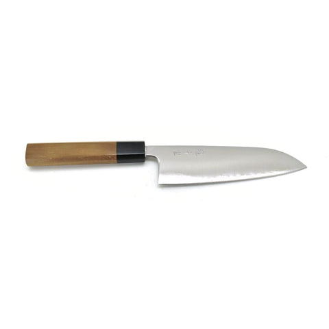 YuiSenri Aogami Super Clad Japanese Style Santoku 165 mm