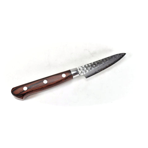 VG-10/ 17 Layers Hammered Damascus Paring Knife 80 mm