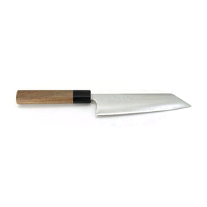 YuiSenri Aogami Super Clad Japanese Style Kengata Santoku 170 mm