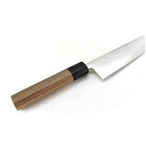 YuiSenri Aogami Super Clad Japanese Style Kengata Santoku 170 mm